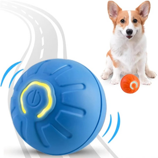 Smart Interactive Dog Ball – Automatic Moving & Bouncing Toy